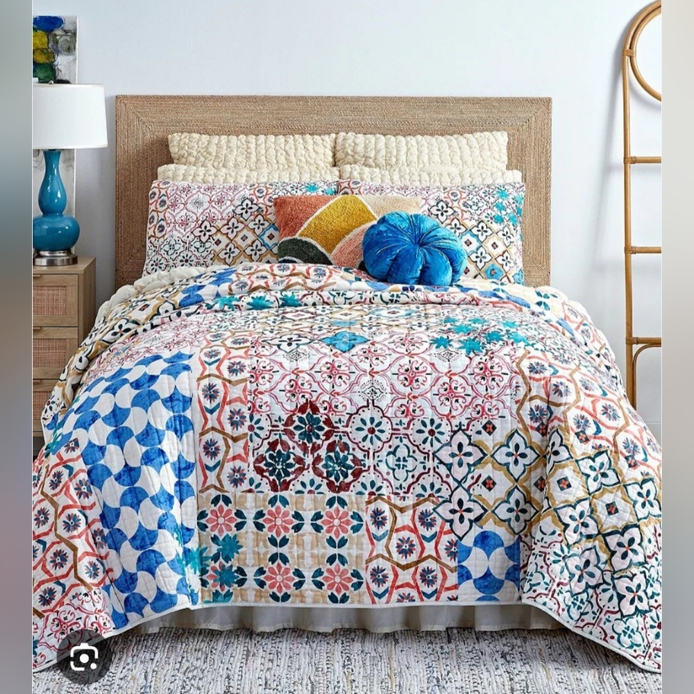 Studio D Caitlyn Printed Patchwork Quilt Mini Set